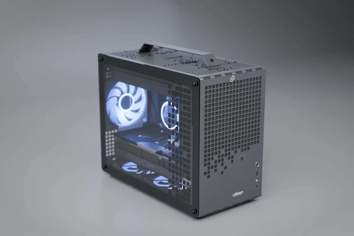 Alleen Fusion: Vinte litros ao lado do monitor