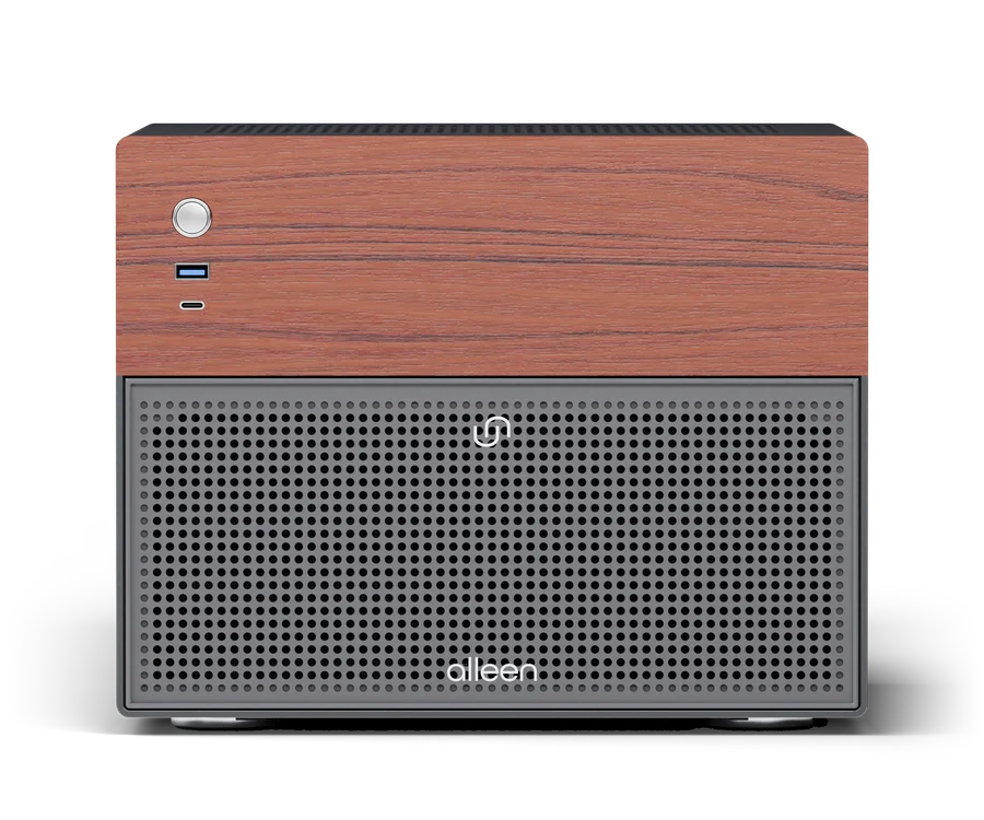 Alleen Storage X: vista frontal com a cota de 286 mm